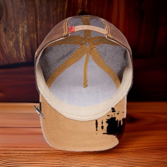 Goorin Bros - Limited Edition Mesh Trucker Hat - Clypse Roach Clip - Brown NWT - Picture 4 of 5